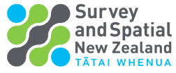 Logo of Survey and Spatial New Zealand